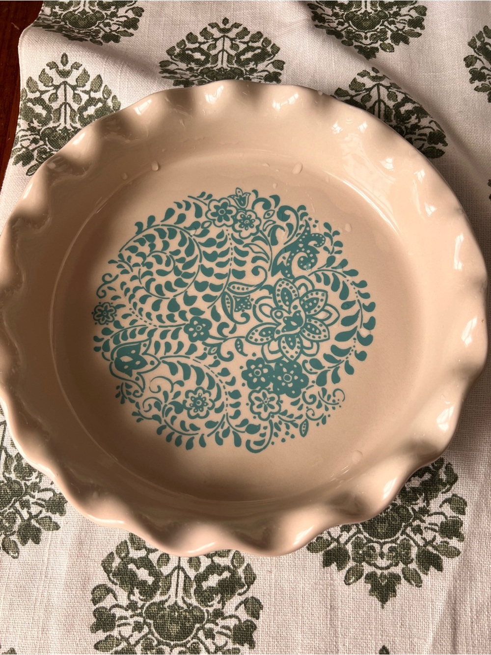 Pioneer Woman Flea Market Pie Plate
